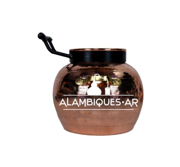 Alambique Columna Rotativa 5 Litros + Termómetro + Parrilla de Separación - Imagen 3